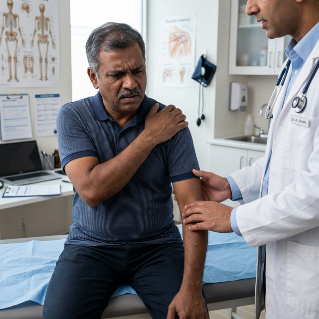 Three Stages of Frozen Shoulder